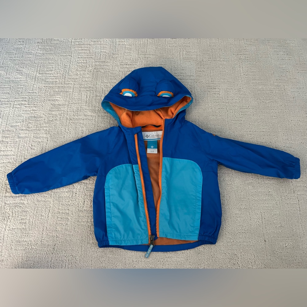 Columbia toddler rain jacket
